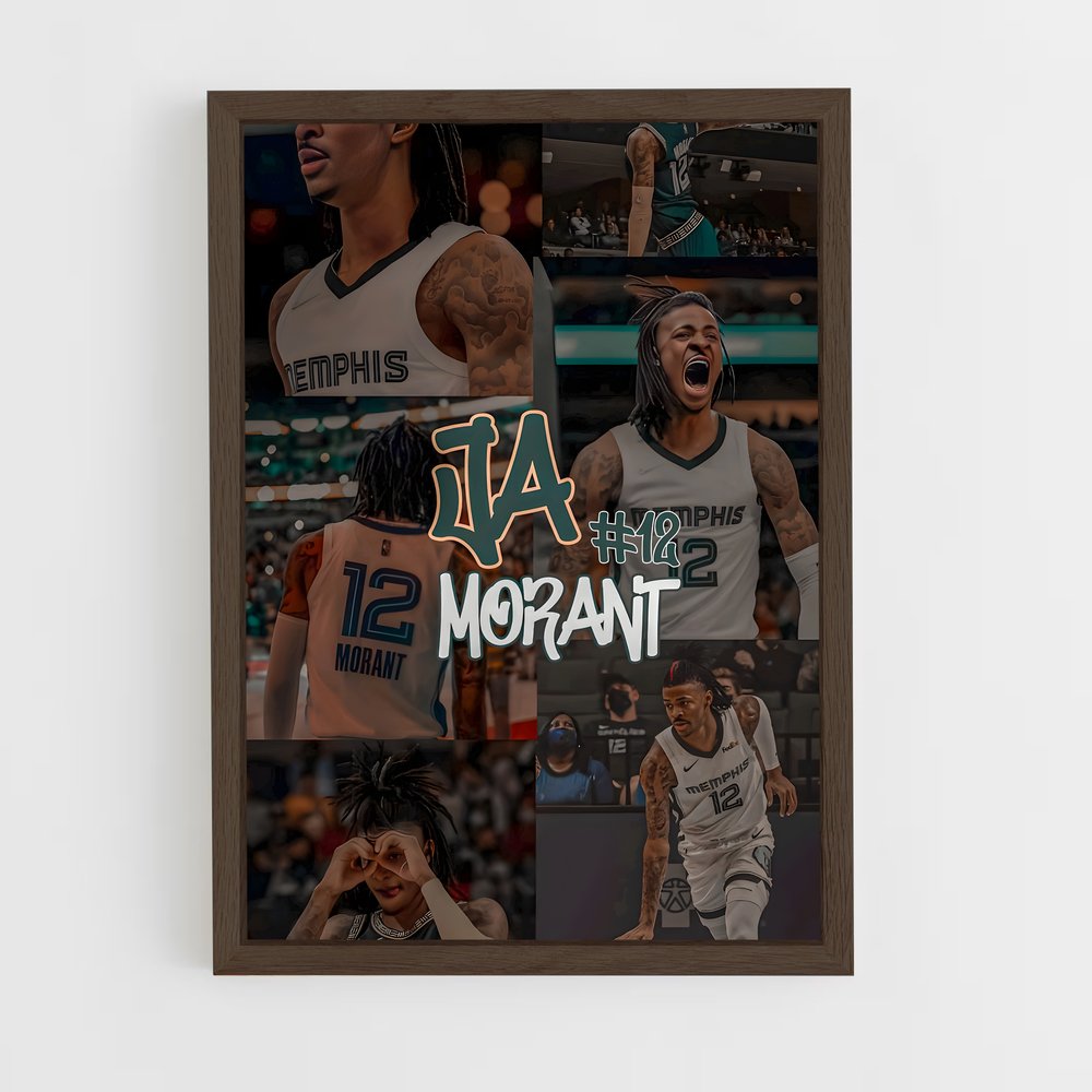 Poster Team Ja Morant – affiche Basketball (vue 5)